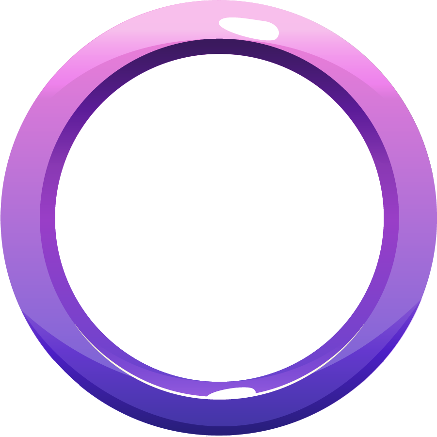 Funkelnder Lichtkreis